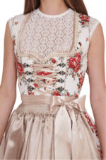 Traditional Dafinë Neziri Floral Dirndl Dress
