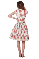 Traditional Dafinë Neziri Floral Dirndl Dress