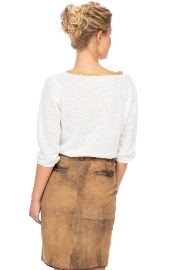 Traditional Ladies Lederhosen Skirt-Royal Saxony Skirt