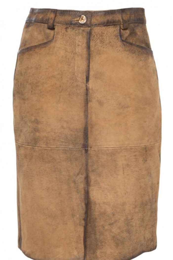 Traditional Ladies Lederhosen Skirt-Royal Saxony Skirt