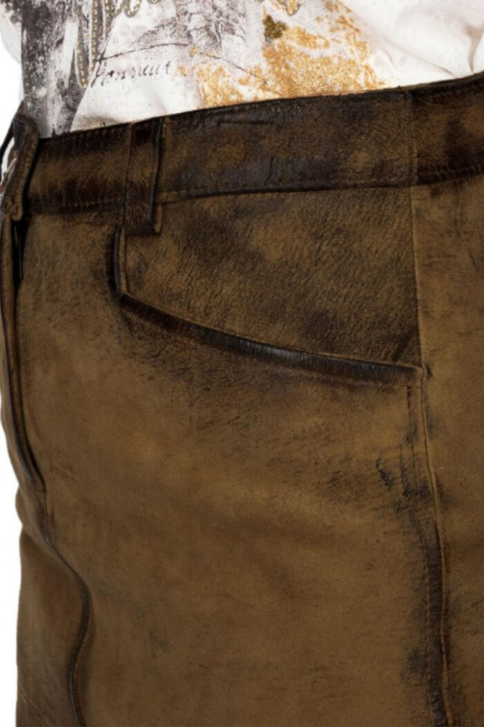 Vintage Goat Leather Ladies Bavarian Skirt – Angela Merkel Skirt