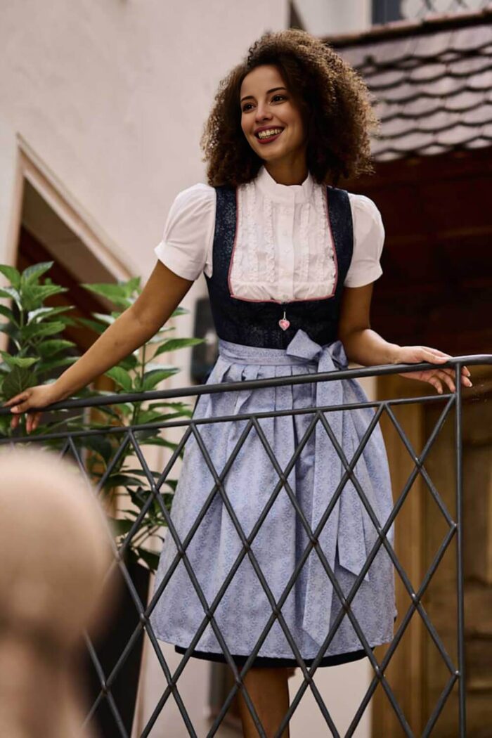 Vintage Oktoberfest Garmisch Dirndl Dress