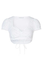 Women Dirndl Lace Blouse - Halle Berry Blouse