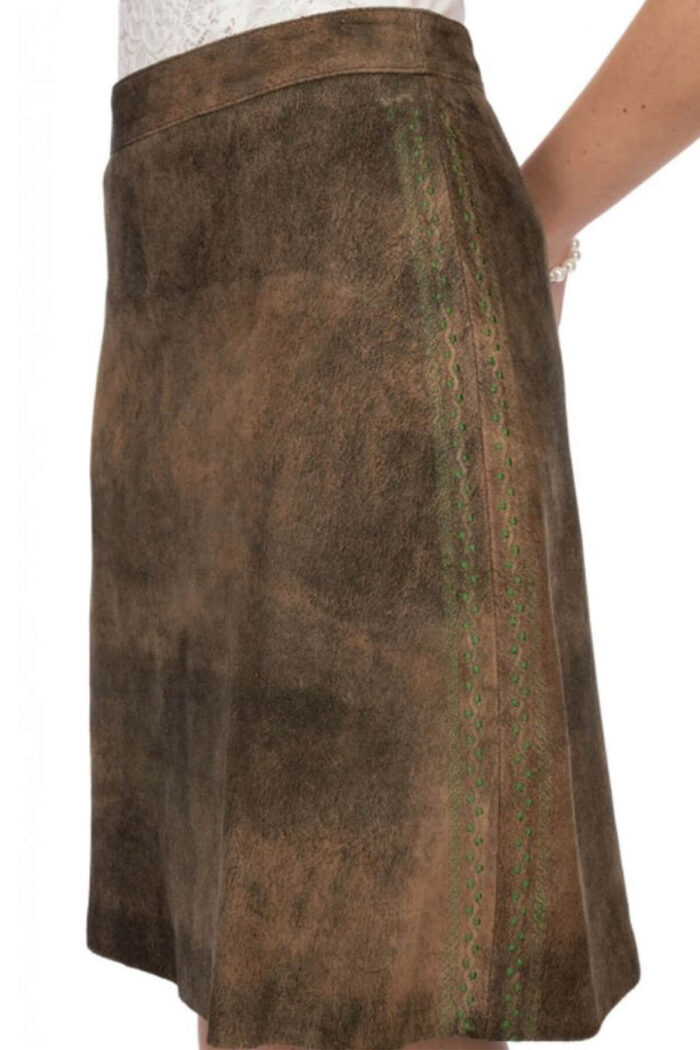 Women’s Bavarian Trachten Leather Skirt - Lena Gercke Skirt