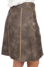 Women’s Sexy Bavarian Lederhosen Skirt – Frankfurt Flair Skirt