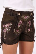 paula beer Women Bavarian Style Lederhosen