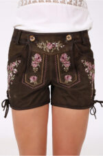 paula beer Women Bavarian Style Lederhosen